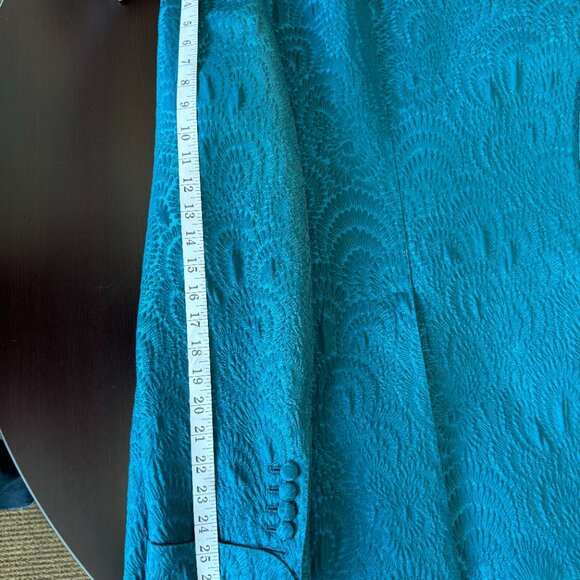 Tom Ford Blue Patterned Blazer - Picture 13 of 14